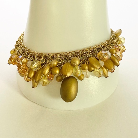 Premier Designs Masterpiece Gold Plated Bracelet - Picture 2 of 13